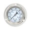 Pic Gauges 2 1/2 in Dial, 1/4 in NPT Male Center Back Location, Stainless Steel Case Material 214D-254N - alternate 3