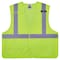 Ergodyne Lime Breakaway Hi-Vis Class 2 Vest, 2XL/, Polyester Mesh, Hook & Loop Closure, 1 Outside Pockets 8217BA - alternate 1