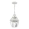 Livex Lighting Monterey 1 Light White Outdoor Pendant L 2152-03 - alternate 2