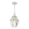 Livex Lighting Monterey 1 Light White Outdoor Pendant L 2152-03 - alternate 3