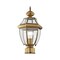 Livex Lighting Monterey 1 Light Antique Brass Outdoor P 2153-01 - alternate 3
