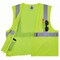 Ergodyne Lime Treated Polyester Hi-Vis Class 2 Ve, Polyester, Lime, S/M 8256Z - alternate 2