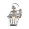 Livex Lighting Georgetown 1 Light Brushed Nickel Outdoor Wall Lantern 2161-91 - alternate 5