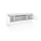 Manhattan Comfort Baxter 62.99" TV Stand with 4 Shelves in White 217BMC6 - alternate 3