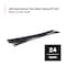 3M Heat Shrink Tube, Thin Wall, 2:1 I.D. Shrink Ratio, 2 in I.D. Before Shrinking, Black, 4 ft, 24 PK FP301-2-48"-BLACK-24 PCS - alternate 8