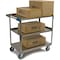 Carlisle Foodservice SS Utility Cart, 3 Shelf, 500 lb., 21x35" UC5032135 - alternate 4