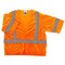 Ergodyne Hi-Vis Economy Vest w/Sleeves L Class 3 U Back, , Hook & Loop 1 Pockets 8310HL - alternate 1