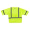 Ergodyne Hi-Vis Economy Vest w/Sleeves L Class 3 U Back, , Hook & Loop 1 Pockets 8310HL - alternate 2