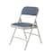National Public Seating Folding Chair, Fabric, 29-1/2in H, Gray, PK4 2205 - alternate 8