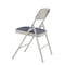 National Public Seating Folding Chair, Fabric, 29-1/2in H, Gray, PK4 2205 - alternate 7