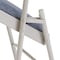 National Public Seating Folding Chair, Fabric, 29-1/2in H, Gray, PK4 2205 - alternate 2