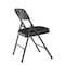National Public Seating Folding Chair, Fabric, 29-1/2inH, Black, PK4 2210 - alternate 4