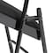 National Public Seating Folding Chair, Fabric, 29-1/2inH, Black, PK4 2210 - alternate 8
