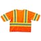 Ergodyne Two-Tone Safety Vest w/Sleeves L Class 3 U Back, , Zipper 1 Pockets, 1 Mic Tab 8330Z - alternate 2