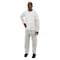 International Enviroguard Disposable Coverallss, Collared Coverall, M, SMS, Elastic Wrist, Elastic Ankle, Serged Seam, White 2223-M - alternate 3