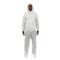 International Enviroguard Disposable Coverallss, Hooded Coverall, M, SMS, Elastic Wrist, Attached Boots Ankle, Serged Seam 2229-M - alternate 2