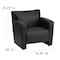 Flash Furniture Hercules Majesty Chair, Black Back, 31-1/4 in W 30" L 31-1/4" H, Flared, Leather Seat 222-1-BK-GG - alternate 7