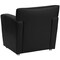 Flash Furniture Hercules Majesty Chair, Black Back, 31-1/4 in W 30" L 31-1/4" H, Flared, Leather Seat 222-1-BK-GG - alternate 6