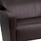 Flash Furniture Sofa, 30" x 31-1/4", Upholstery Color: Brown 222-3-BN-GG - alternate 6