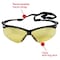 Kleenguard V30 Nemesis Safety Glasses, Anti-Fog & Anti-Scfratch, Wraparound, Black Frame, Amber Lens 22476 - alternate 4