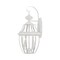 Livex Lighting Monterey 2 Light White Outdoor Wall Lantern 2251-03 - alternate 3