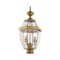 Livex Lighting Monterey 2 Light Antique Brass Outdoor Post Top Lantern 2254-01 - alternate 3