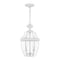 Livex Lighting Monterey 2 Light White Outdoor Pendant L 2255-03 - alternate 1