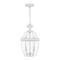 Livex Lighting Monterey 2 Light White Outdoor Pendant L 2255-03 - alternate 4