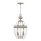 Livex Lighting Monterey 2 Light Brushed Nickel Outdoor Pendant Lantern 2255-91 - alternate 1
