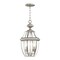 Livex Lighting Monterey 2 Light Brushed Nickel Outdoor Pendant Lantern 2255-91 - alternate 5