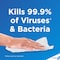 Clorox Disinfecting Wipes, 75 Wipe Canister, 7 in x 8 in Wipes, Fresh, White, PK6 15949 - alternate 10