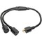Tripp Lite Power Cord, HD, 2x L6-20P/R, 20A, 10AWG, 1ft P039-001-2 - alternate 3