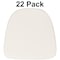 Flash Furniture Soft Ivory Fabric Chiavari Chair Cushion, PK22 22-BH-IVORY-GG - alternate 1