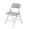 National Public Seating Folding Chair, Gray, 18-3/4 In., PK4 2302 - alternate 8