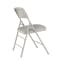 National Public Seating Folding Chair, Gray, 18-3/4 In., PK4 2302 - alternate 3