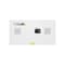 Justrite Battery Charging Cabinet, 1 Shelves, Steel, Gray 231703 - alternate 3