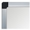 Mastervision Dry Erase Board, Steel, 23 39/64 in, 35 13/32 in, Aluminum Frame, White, Matte MA0307170 - alternate 3