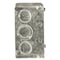 Raco Electrical Box, Square, 2 Gangs, Galvanized Zinc, 2-1/8 in D, 4 in W, 4 in L, 30.3 cu in Capacity 232 - alternate 3