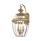 Livex Lighting Monterey 3 Light Antique Brass Outdoor Wall Lantern 2351-01 - alternate 4