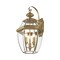 Livex Lighting Monterey 3 Light Antique Brass Outdoor Wall Lantern 2351-01 - alternate 3