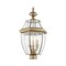 Livex Lighting Monterey 3 Light Antique Brass Outdoor Post Top Lantern 2354-01 - alternate 2