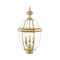 Livex Lighting Monterey 3 Light Polished Brass Outdoor Post Top Lantern 2354-02 - alternate 2