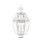 Livex Lighting Monterey 3 Light White Outdoor Post Top 2354-03 - alternate 2