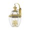 Livex Lighting Monterey 4 Light Polished Brass Outdoor Wall Lantern 2356-02 - alternate 2