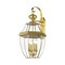 Livex Lighting Monterey 4 Light Polished Brass Outdoor Wall Lantern 2356-02 - alternate 4