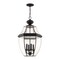 Livex Lighting Monterey 4 Light Black Outdoor Pendant Lantern 2357-04 - alternate 5