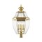 Livex Lighting Monterey 4 Light Polished Brass Outdoor 2358-02 - alternate 5