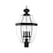 Livex Lighting Monterey 4 Light Black Outdoor Post Top 2358-04 - alternate 1