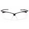 Condor Safety Glasses, Agitator Series, Anti-Fog, Anti-Static, Anti-Scratch, Black Half-Frame, Clear Lens 23Y618 - alternate 4