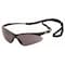 Condor Safety Glasses, Agitator Series, Anti-Fog, Anti-Static, Anti-Scratch, Black Half-Frame, Gray Lens 23Y619 - alternate 2